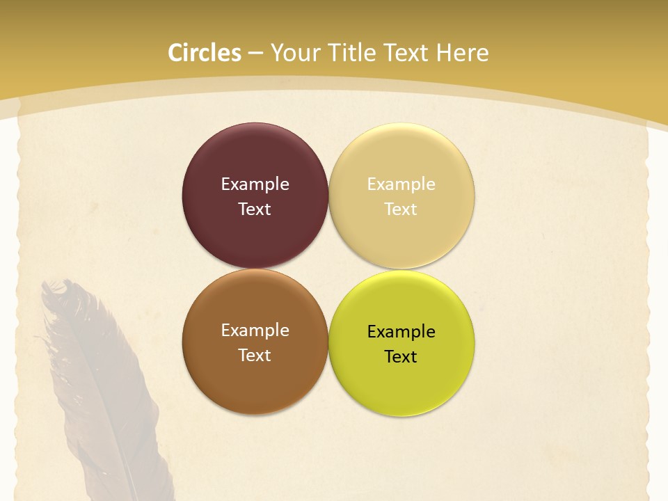 Grungy Message Retro PowerPoint Template