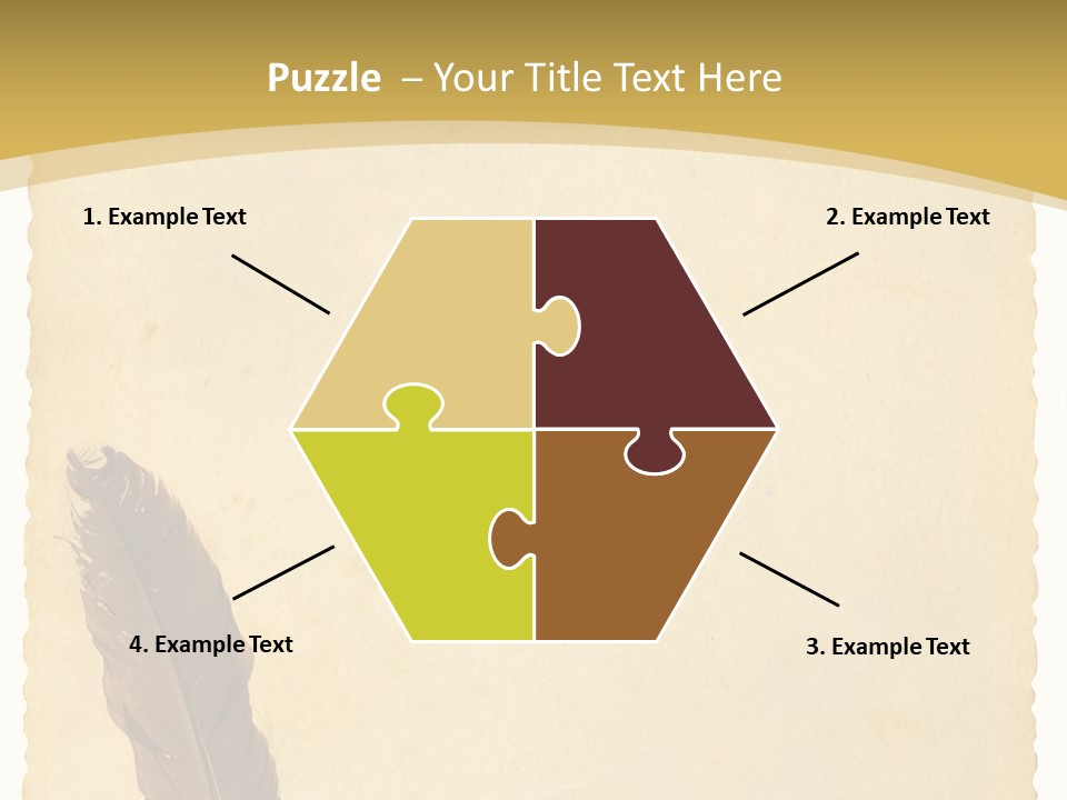 Grungy Message Retro PowerPoint Template