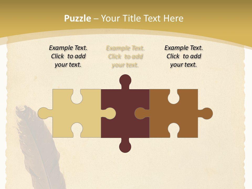 Grungy Message Retro PowerPoint Template