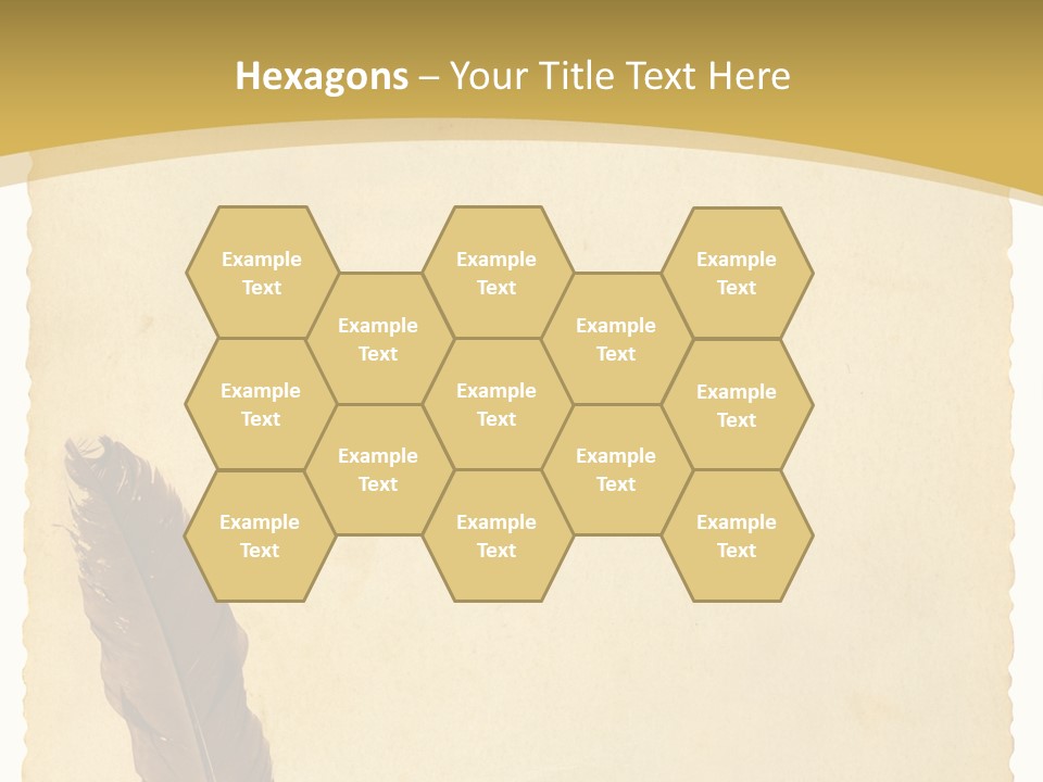 Grungy Message Retro PowerPoint Template