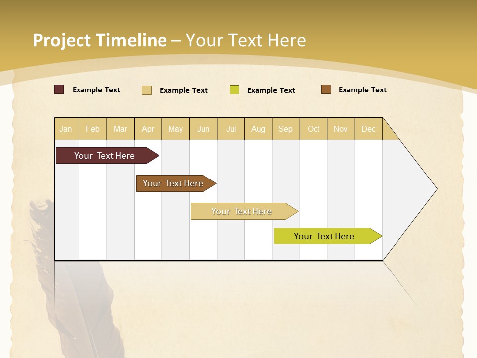 Grungy Message Retro PowerPoint Template