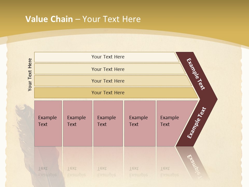 Grungy Message Retro PowerPoint Template