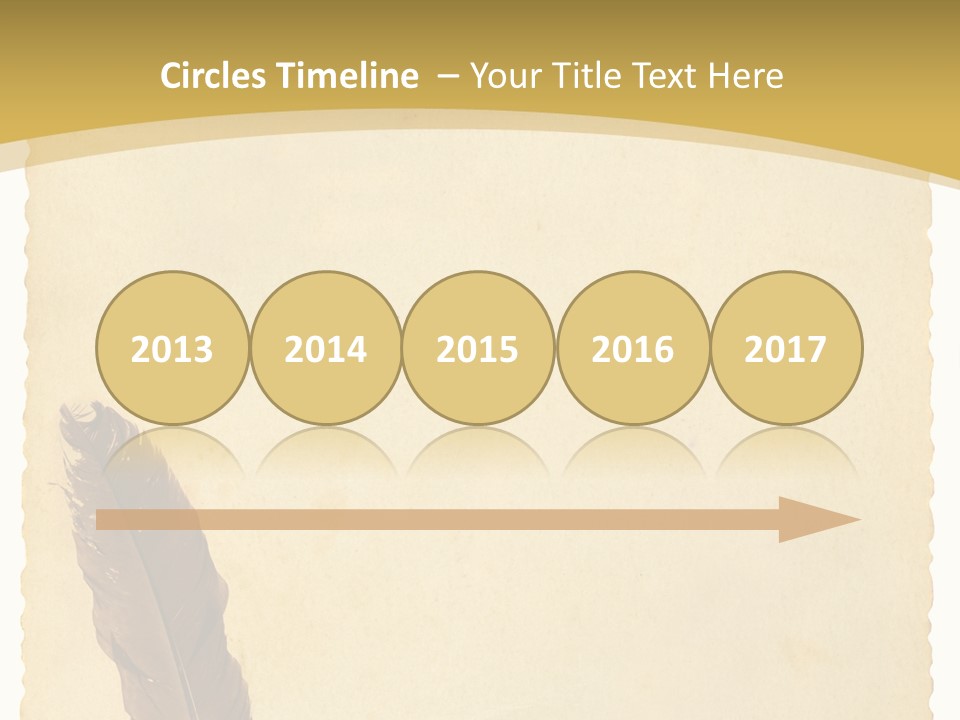 Grungy Message Retro PowerPoint Template