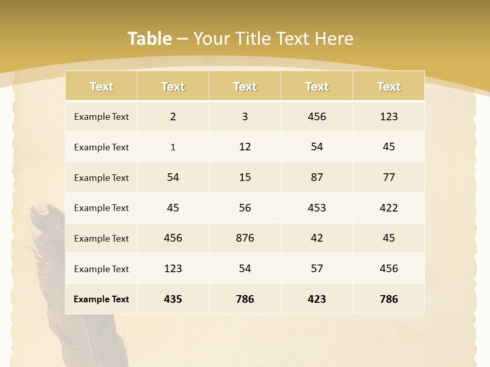 Grungy Message Retro PowerPoint Template