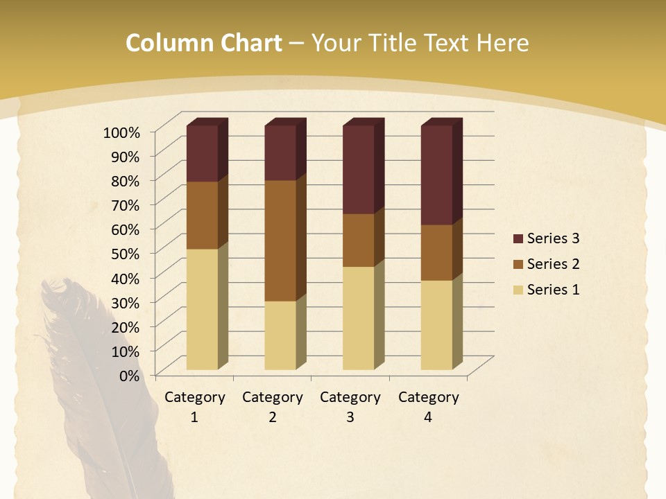 Grungy Message Retro PowerPoint Template