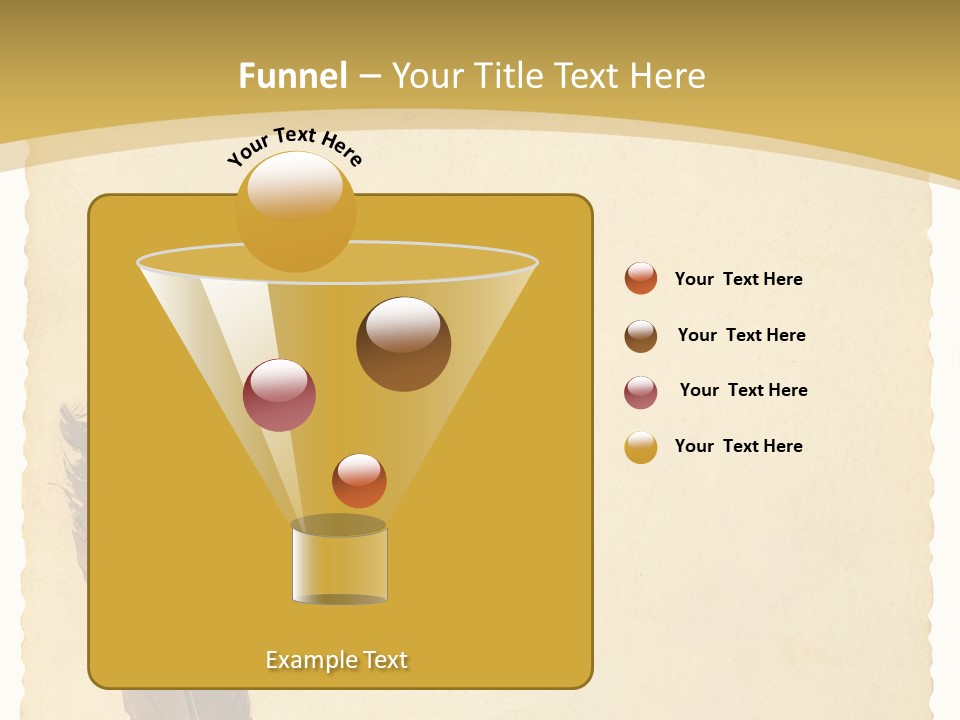 Grungy Message Retro PowerPoint Template