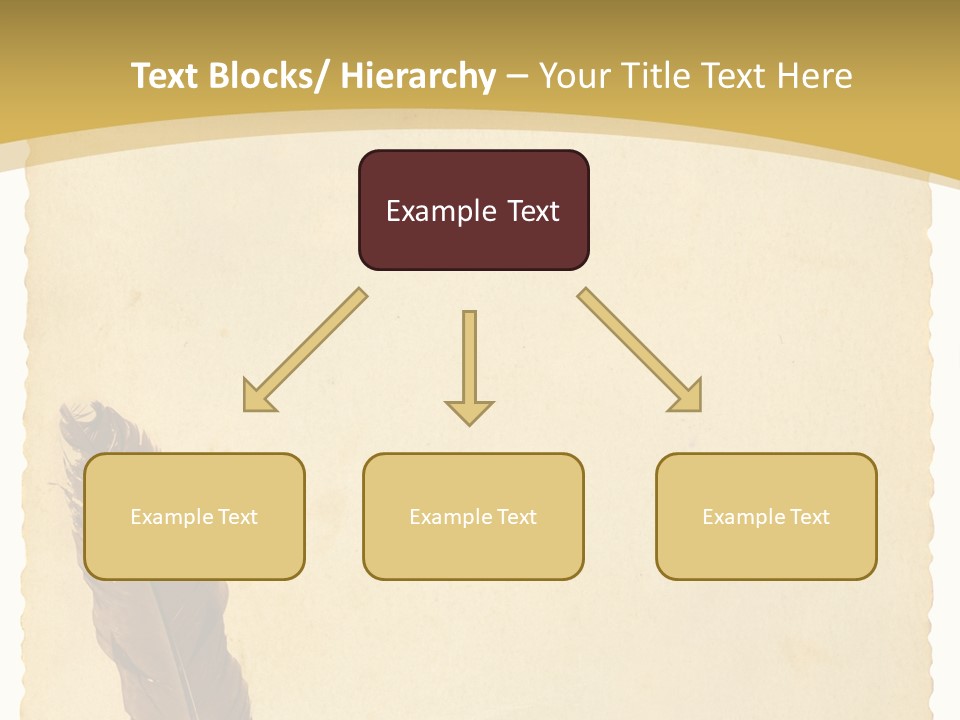 Grungy Message Retro PowerPoint Template