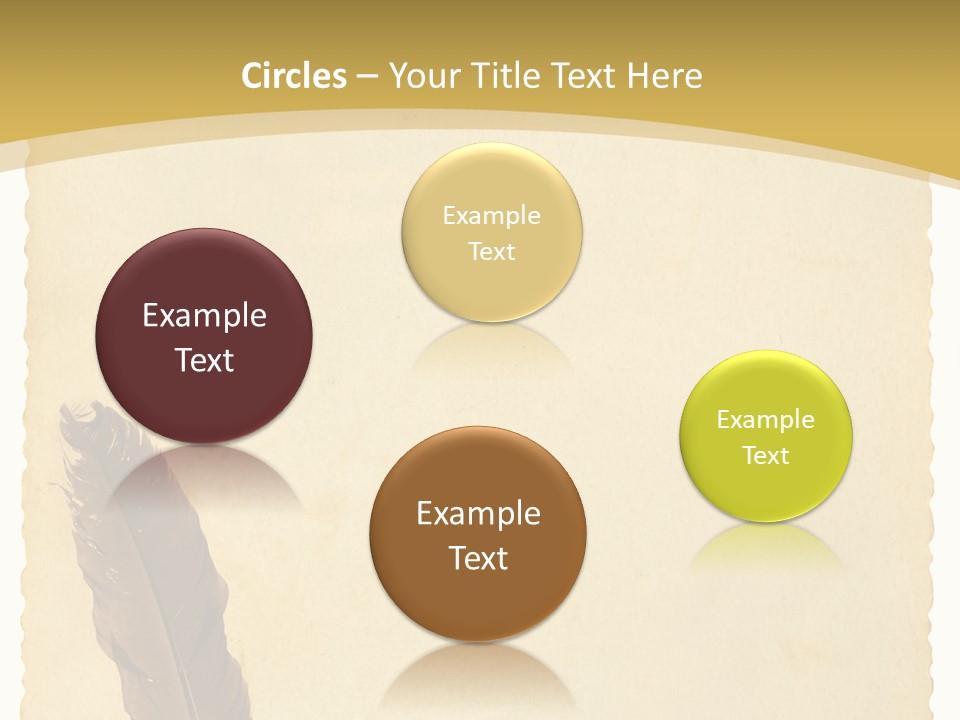 Grungy Message Retro PowerPoint Template