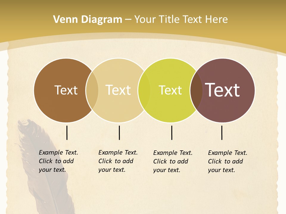 Grungy Message Retro PowerPoint Template