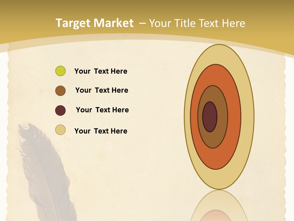 Grungy Message Retro PowerPoint Template