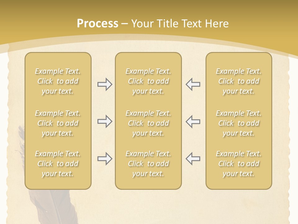 Grungy Message Retro PowerPoint Template