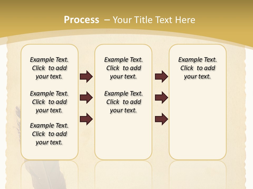 Grungy Message Retro PowerPoint Template