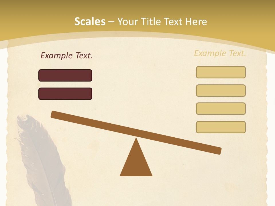Grungy Message Retro PowerPoint Template