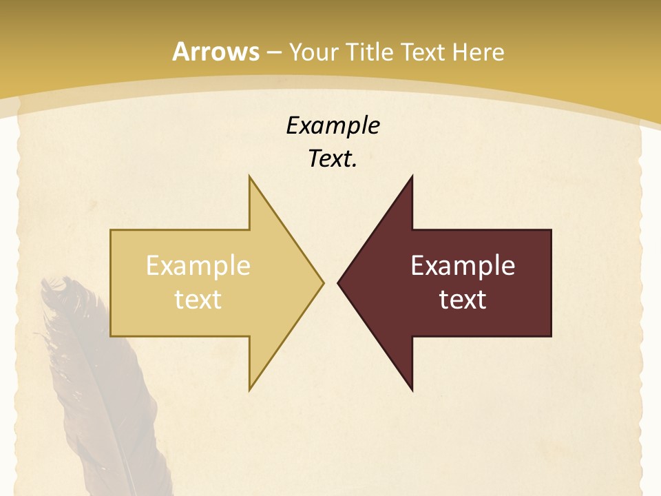 Grungy Message Retro PowerPoint Template