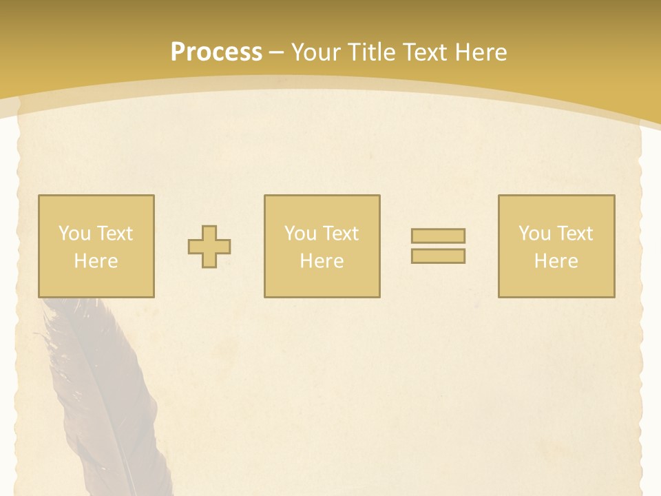 Grungy Message Retro PowerPoint Template