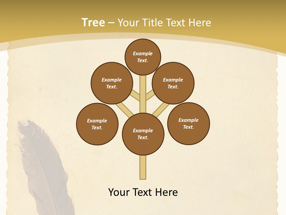 Grungy Message Retro PowerPoint Template
