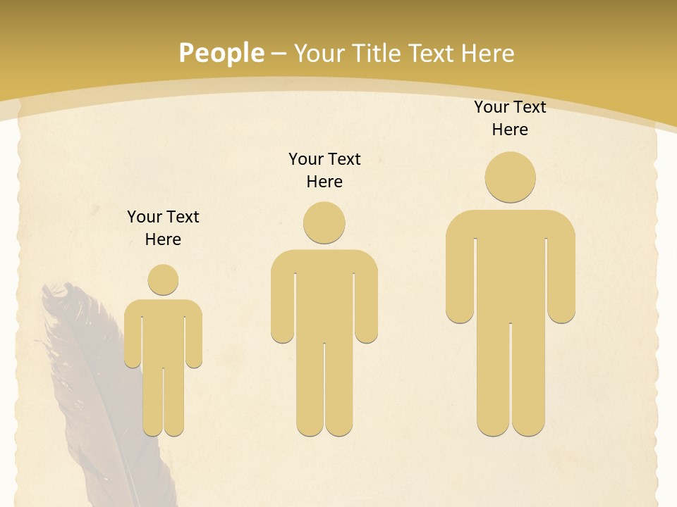 Grungy Message Retro PowerPoint Template