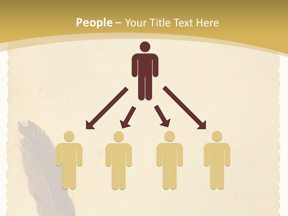 Grungy Message Retro PowerPoint Template