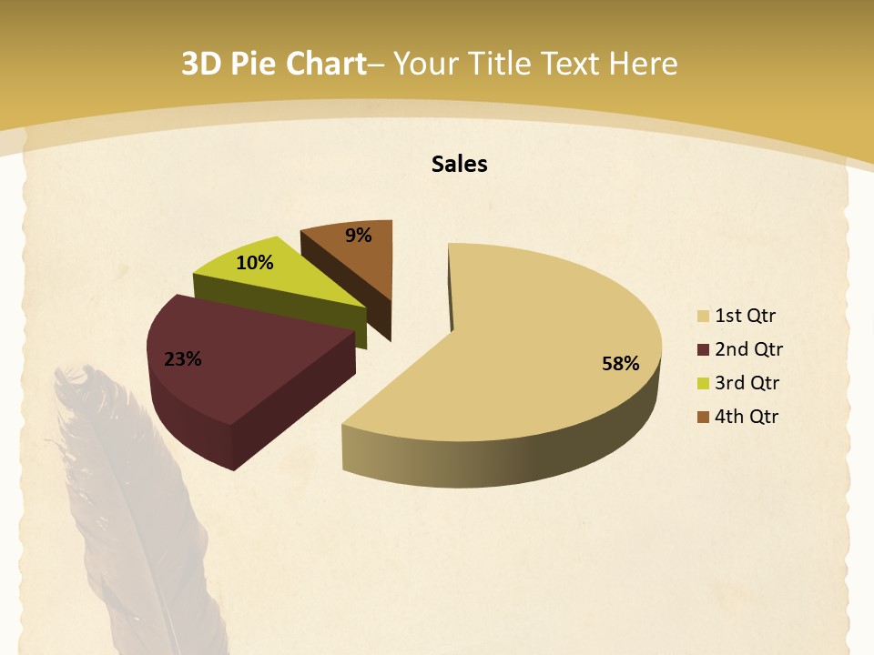 Grungy Message Retro PowerPoint Template