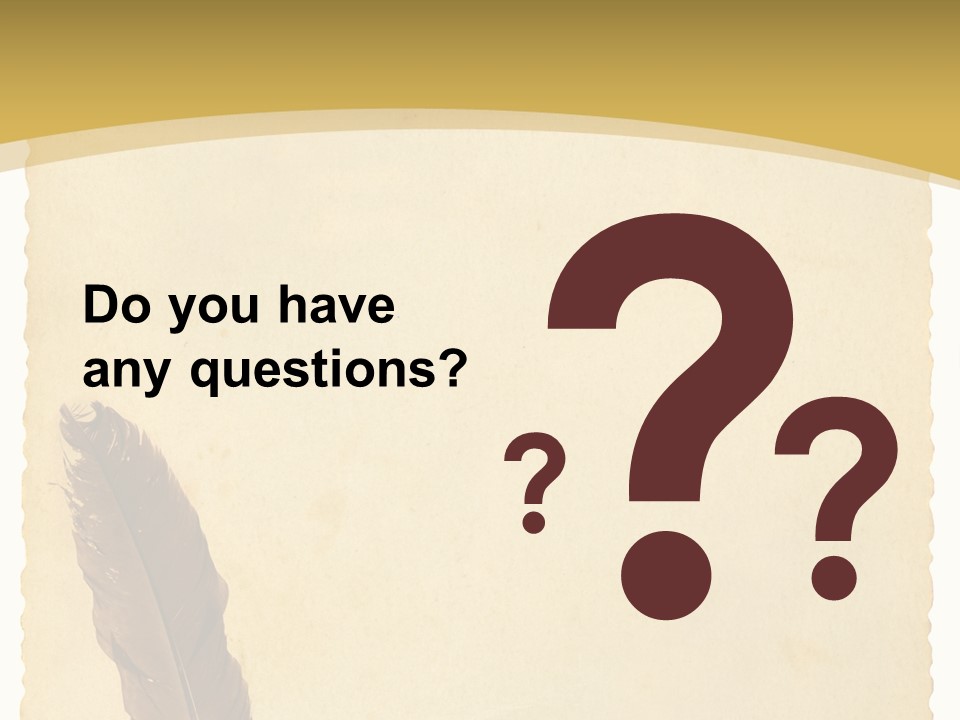 Grungy Message Retro PowerPoint Template