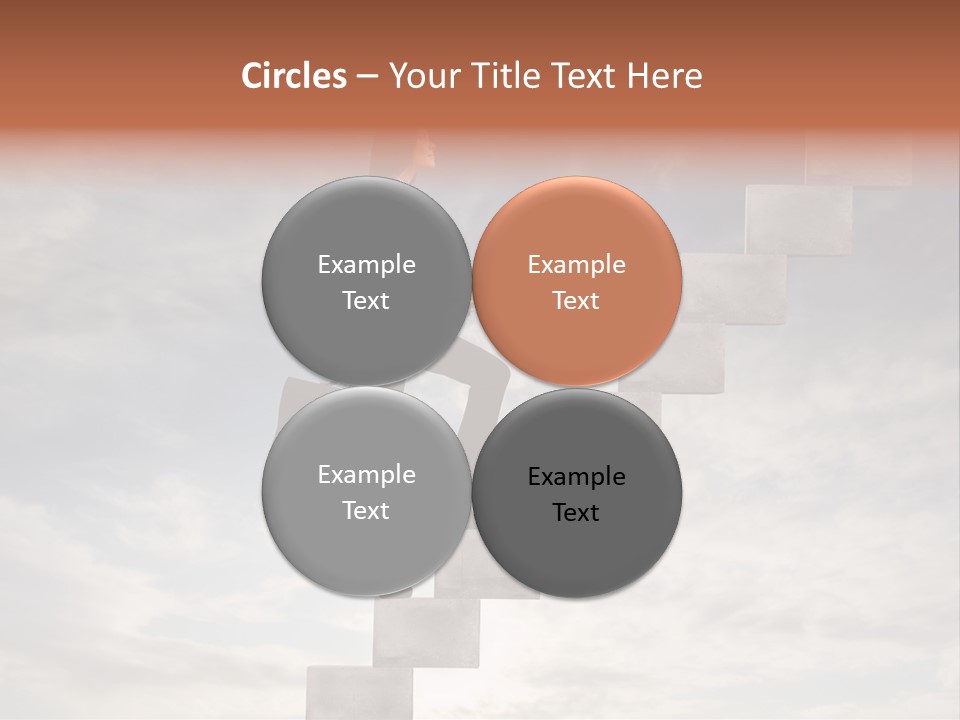 Girl Outdoor Win PowerPoint Template