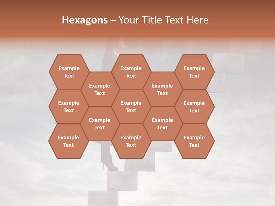 Girl Outdoor Win PowerPoint Template