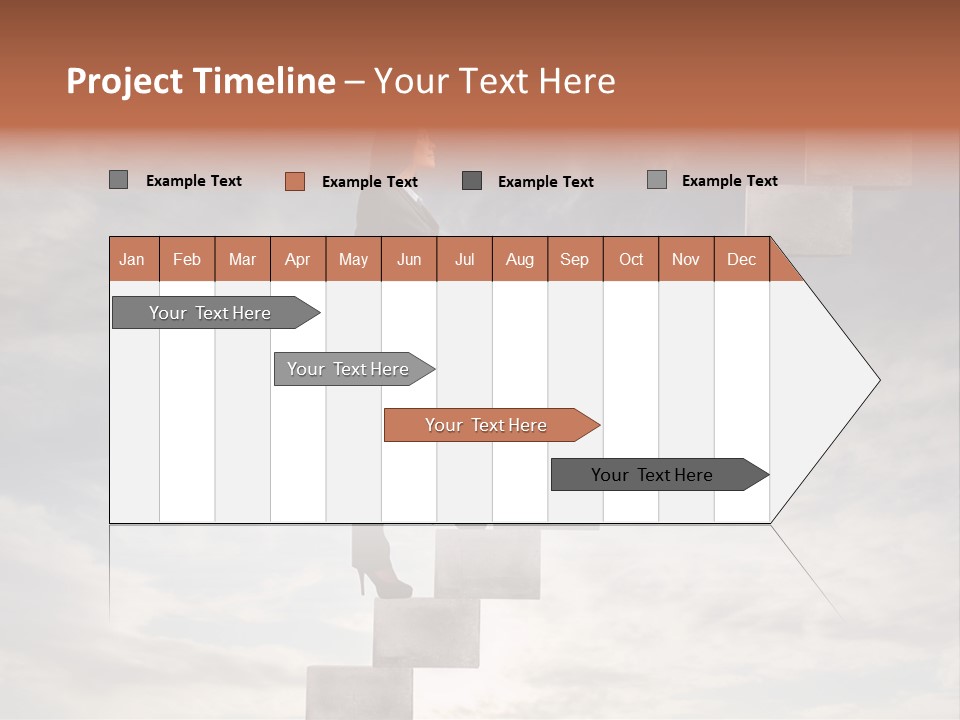 Girl Outdoor Win PowerPoint Template