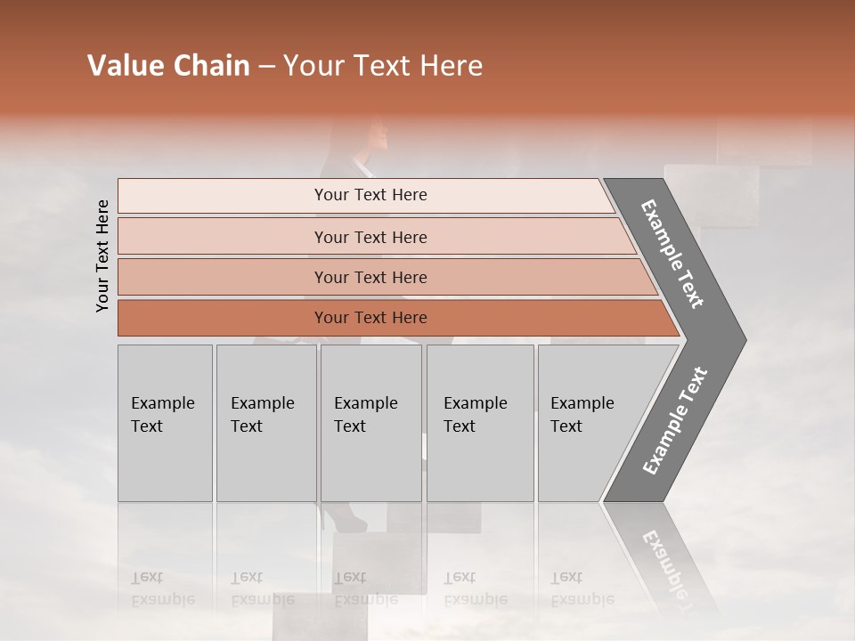 Girl Outdoor Win PowerPoint Template