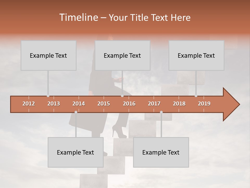 Girl Outdoor Win PowerPoint Template