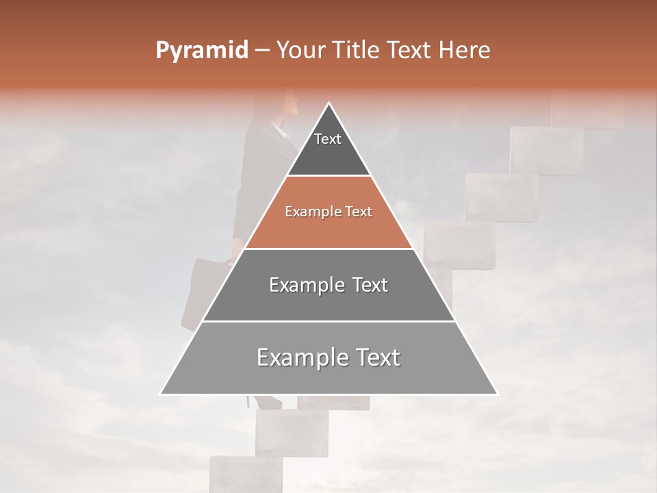 Girl Outdoor Win PowerPoint Template