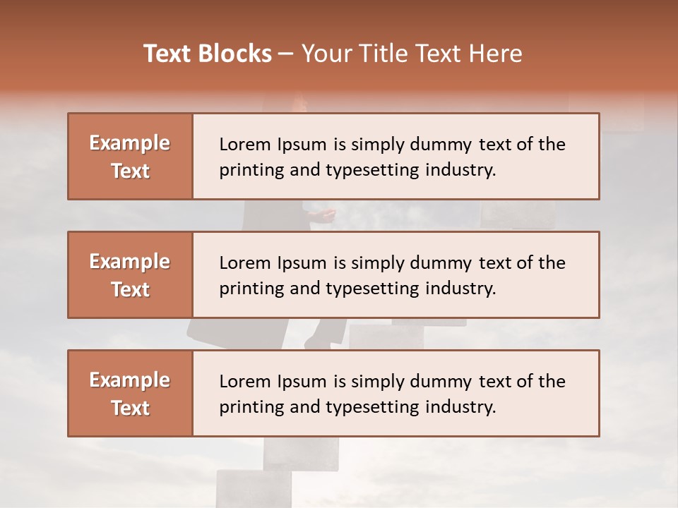 Girl Outdoor Win PowerPoint Template