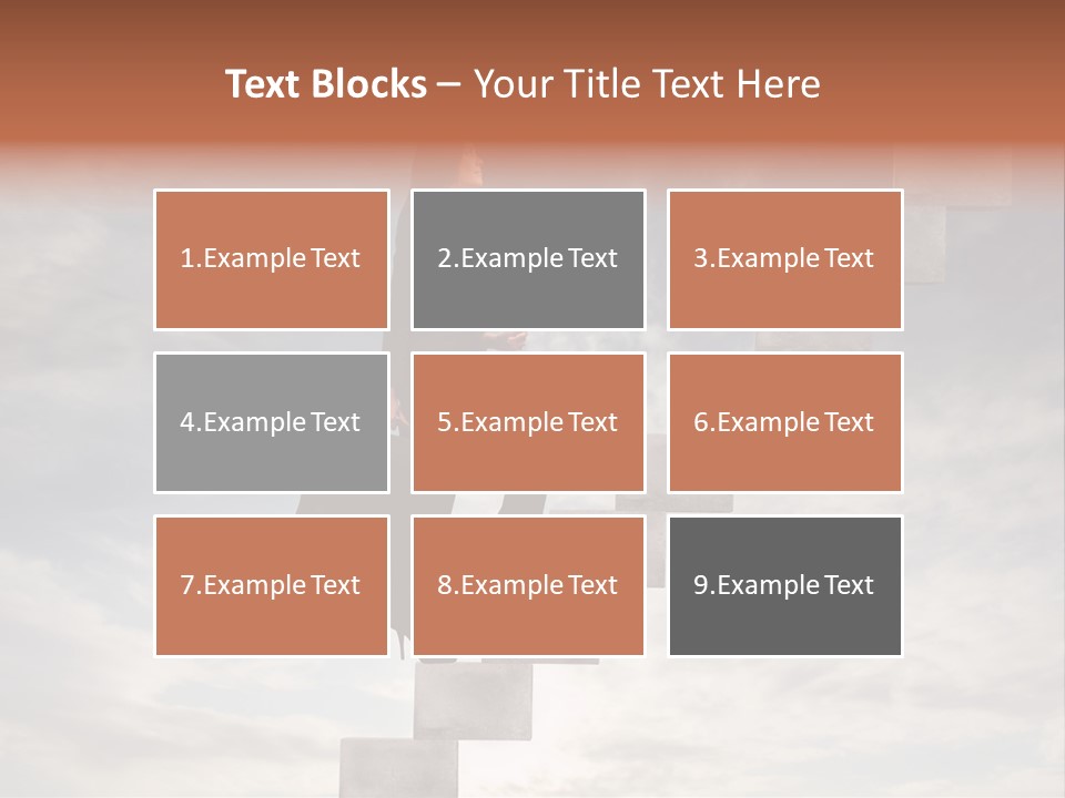 Girl Outdoor Win PowerPoint Template