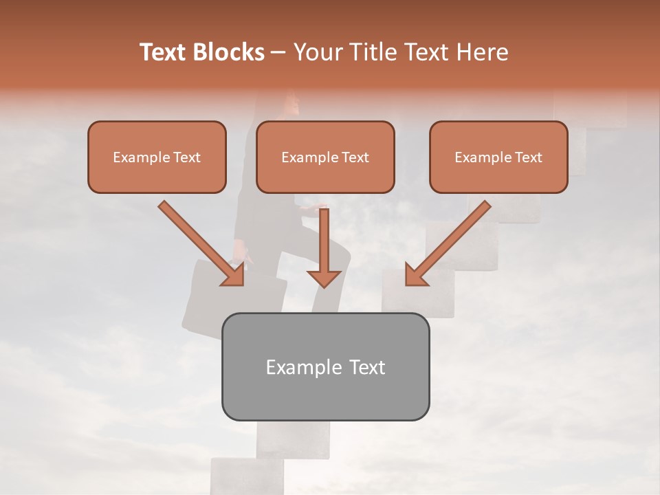 Girl Outdoor Win PowerPoint Template