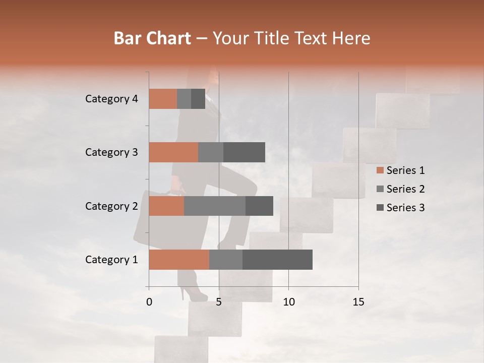 Girl Outdoor Win PowerPoint Template