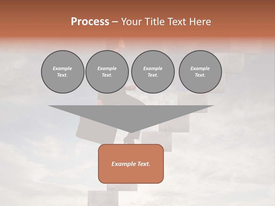 Girl Outdoor Win PowerPoint Template