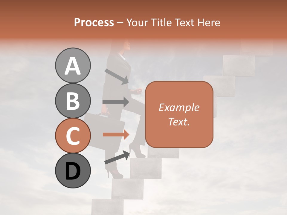 Girl Outdoor Win PowerPoint Template