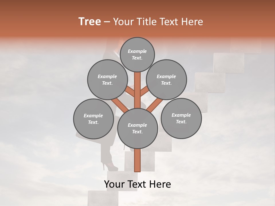 Girl Outdoor Win PowerPoint Template