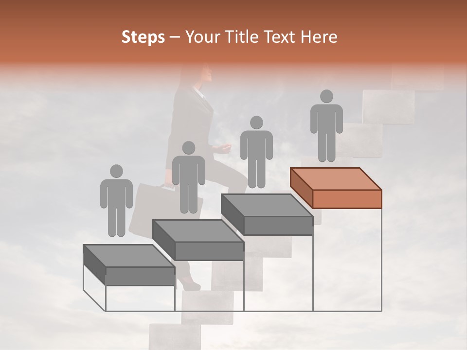 Girl Outdoor Win PowerPoint Template