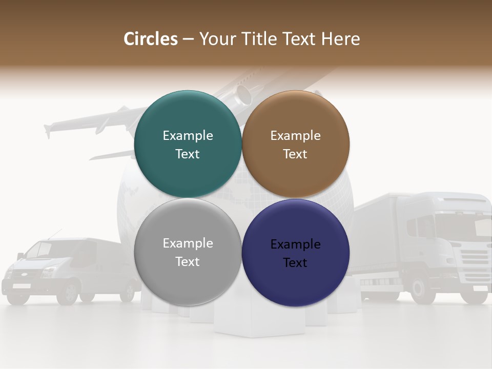 Express Parcel World PowerPoint Template