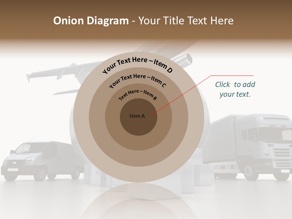 Express Parcel World PowerPoint Template