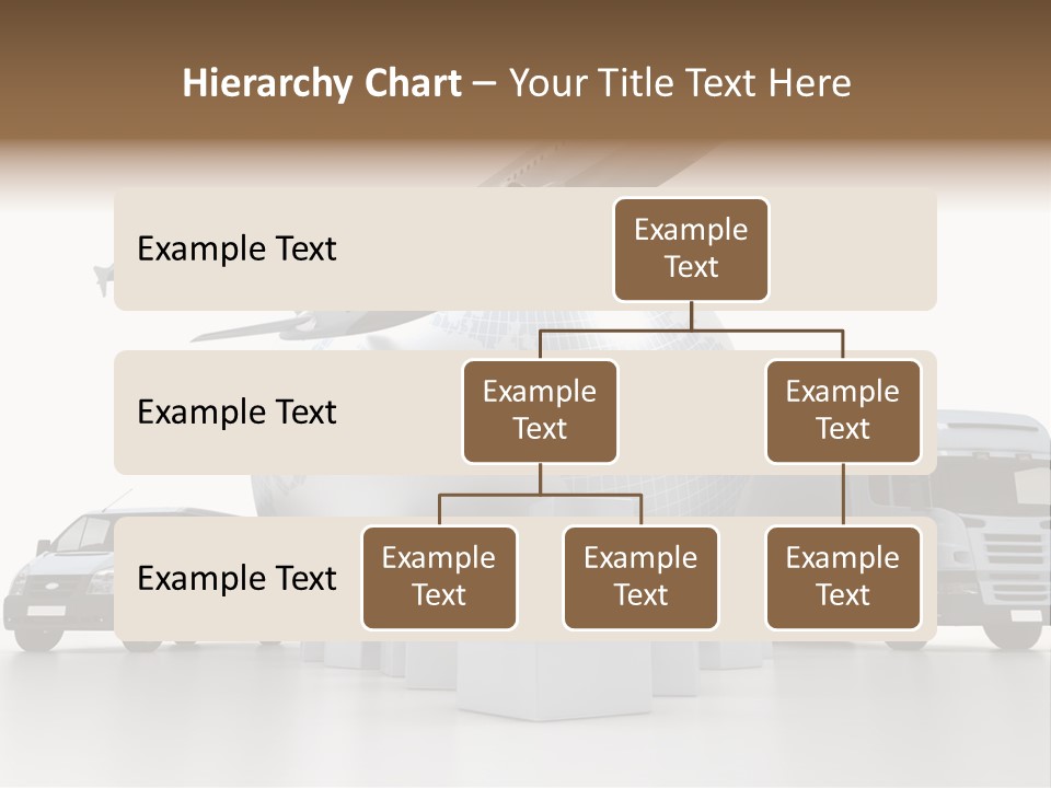 Express Parcel World PowerPoint Template