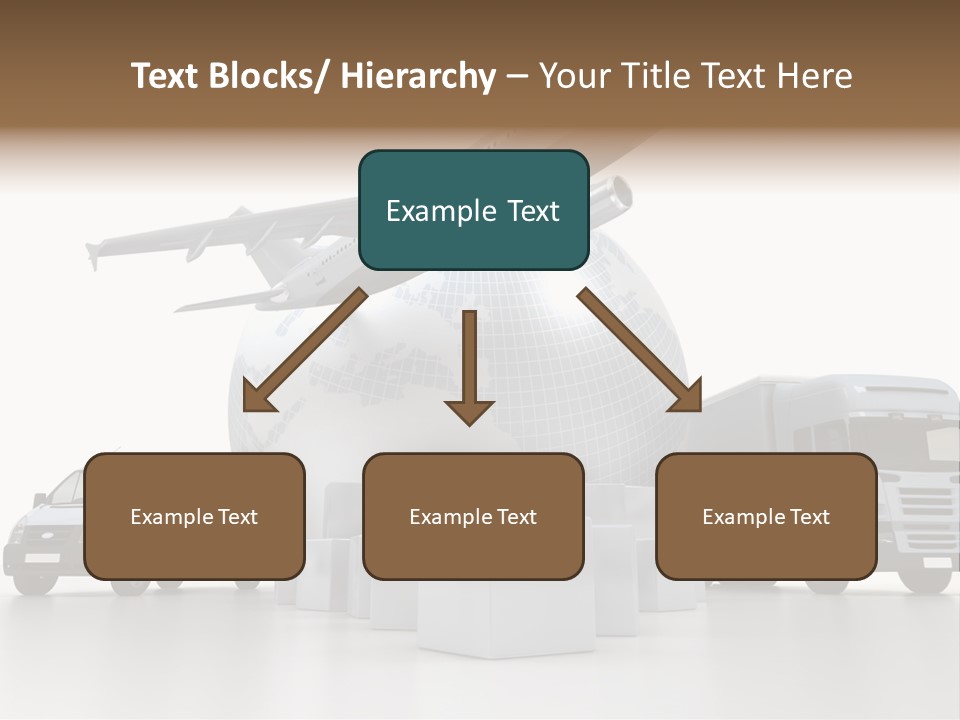 Express Parcel World PowerPoint Template