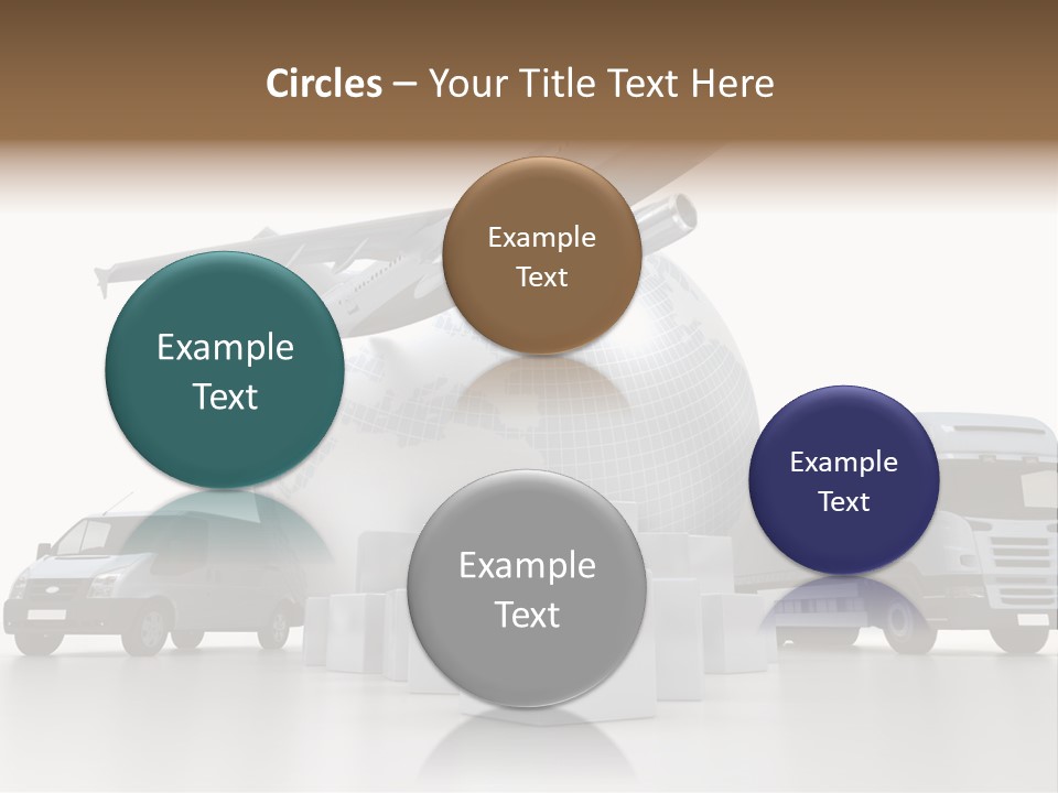 Express Parcel World PowerPoint Template