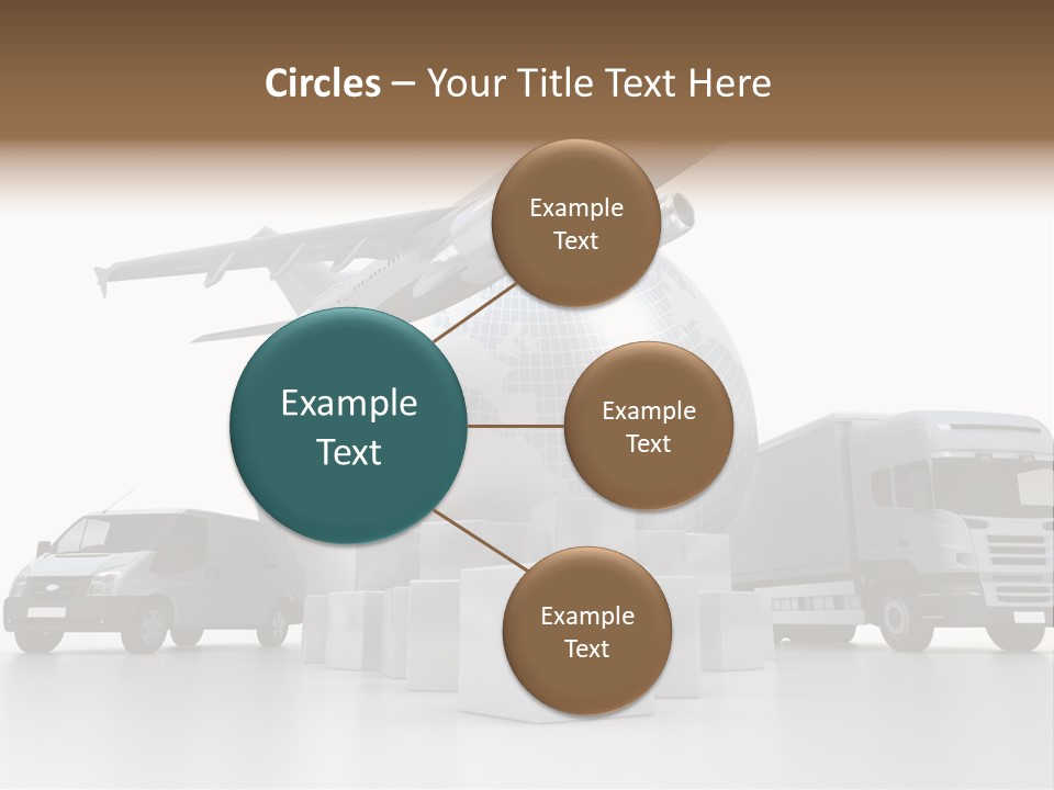 Express Parcel World PowerPoint Template