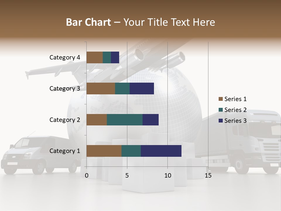 Express Parcel World PowerPoint Template