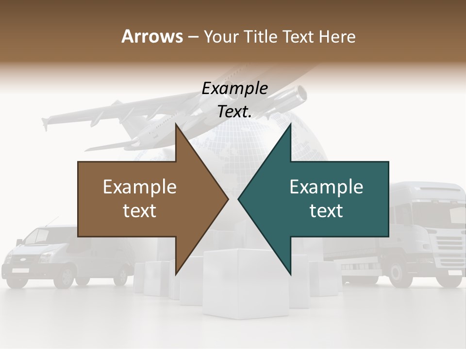 Express Parcel World PowerPoint Template