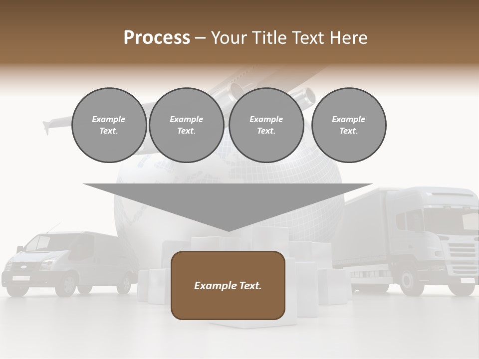 Express Parcel World PowerPoint Template