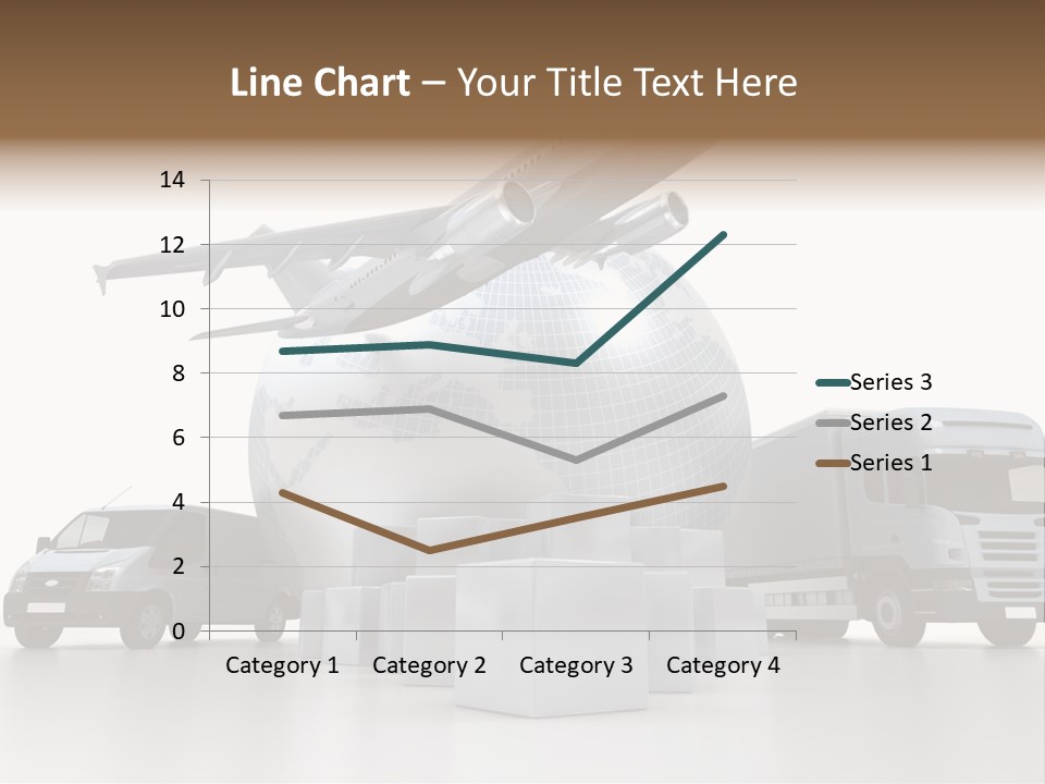 Express Parcel World PowerPoint Template