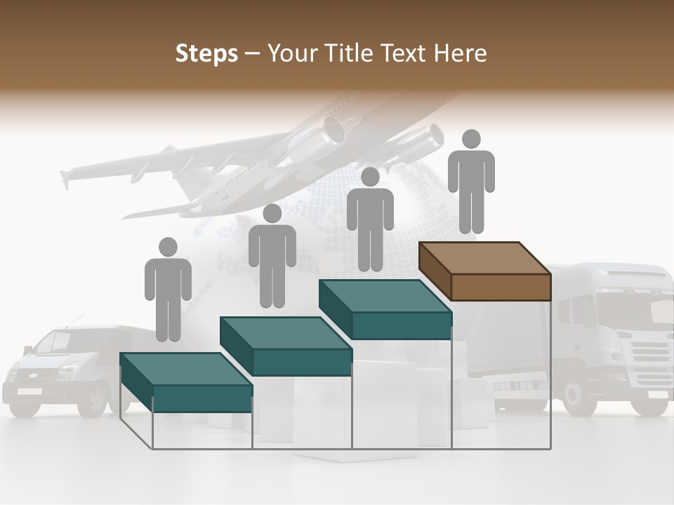 Express Parcel World PowerPoint Template