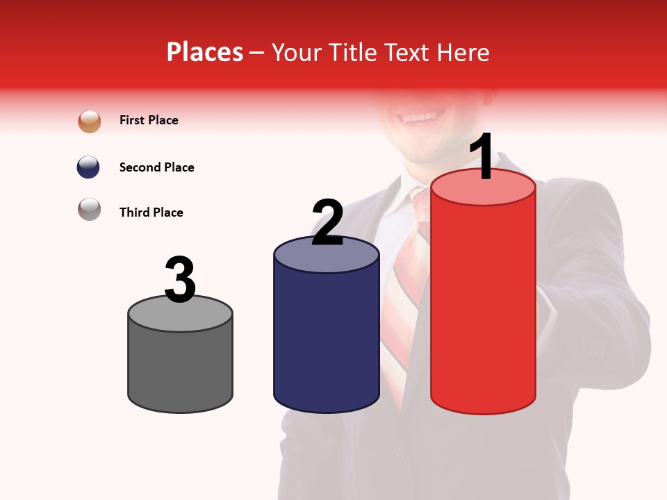 Isolated Person Excellent PowerPoint Template